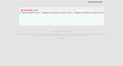 Desktop Screenshot of geziraclub.com